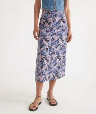 Marine Layer - Ryan Midi Skirt - Floral print