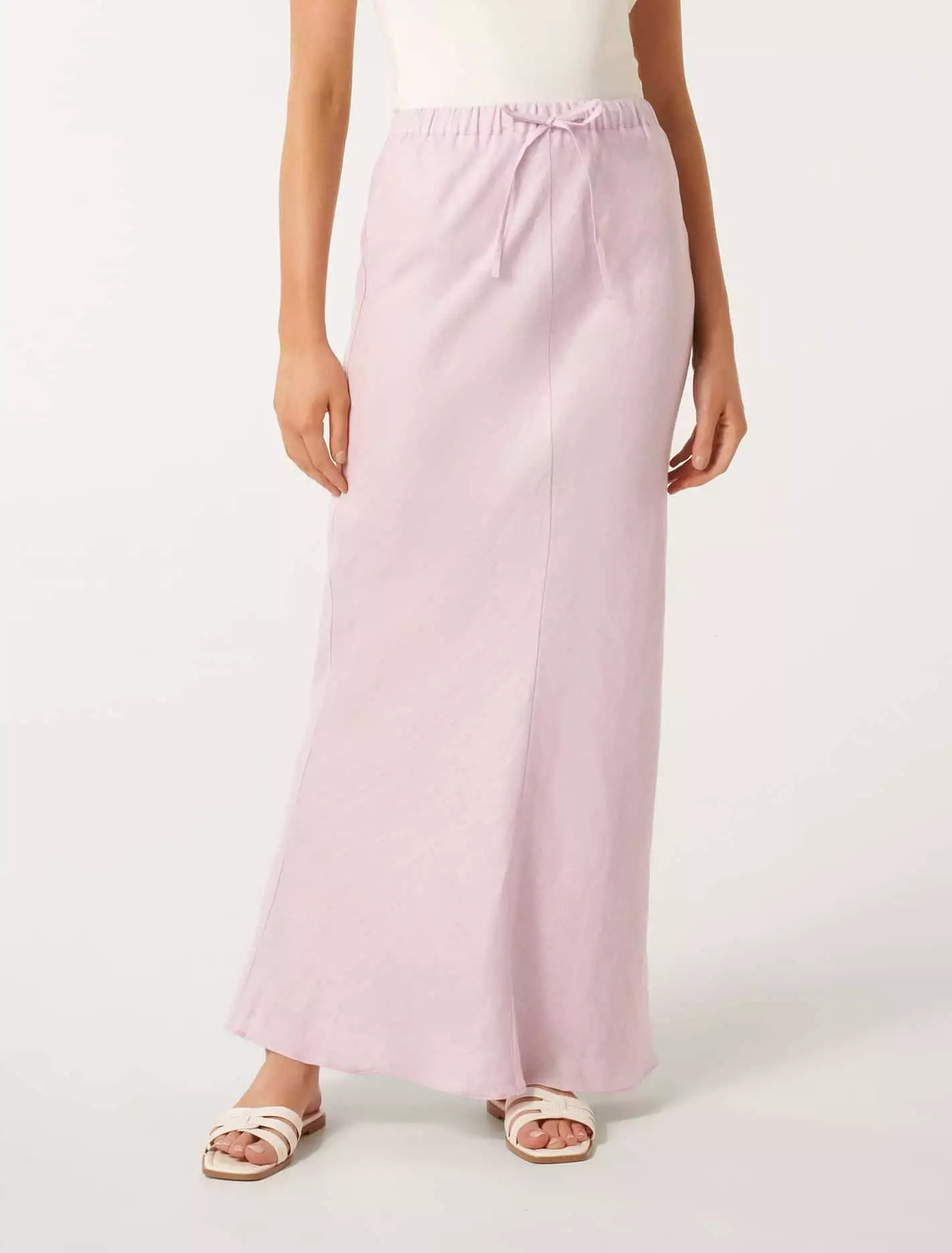 Millie Linen Maxi Skirt