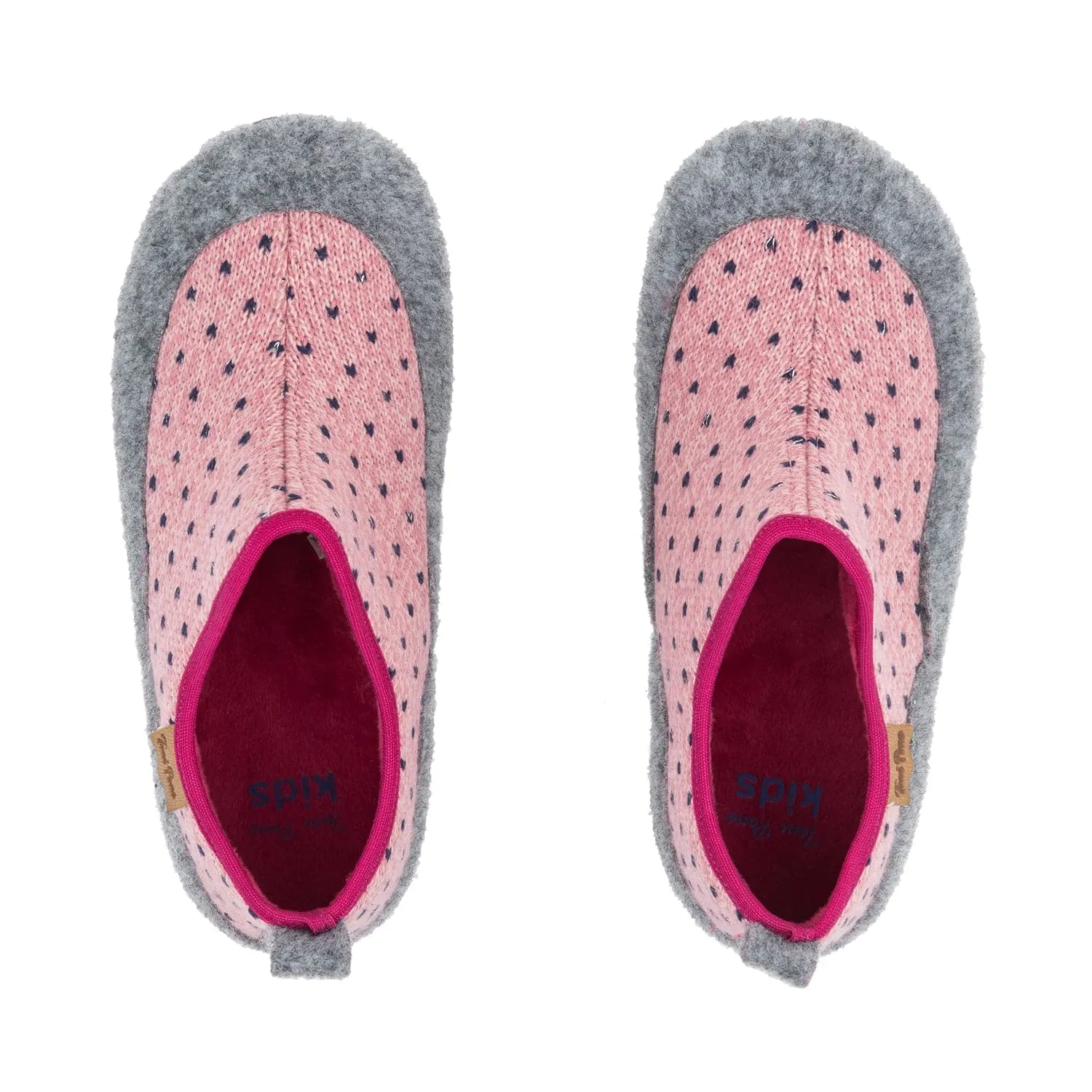 Multicolor Cotton Blend Slippers for Kids - Lior-Lo