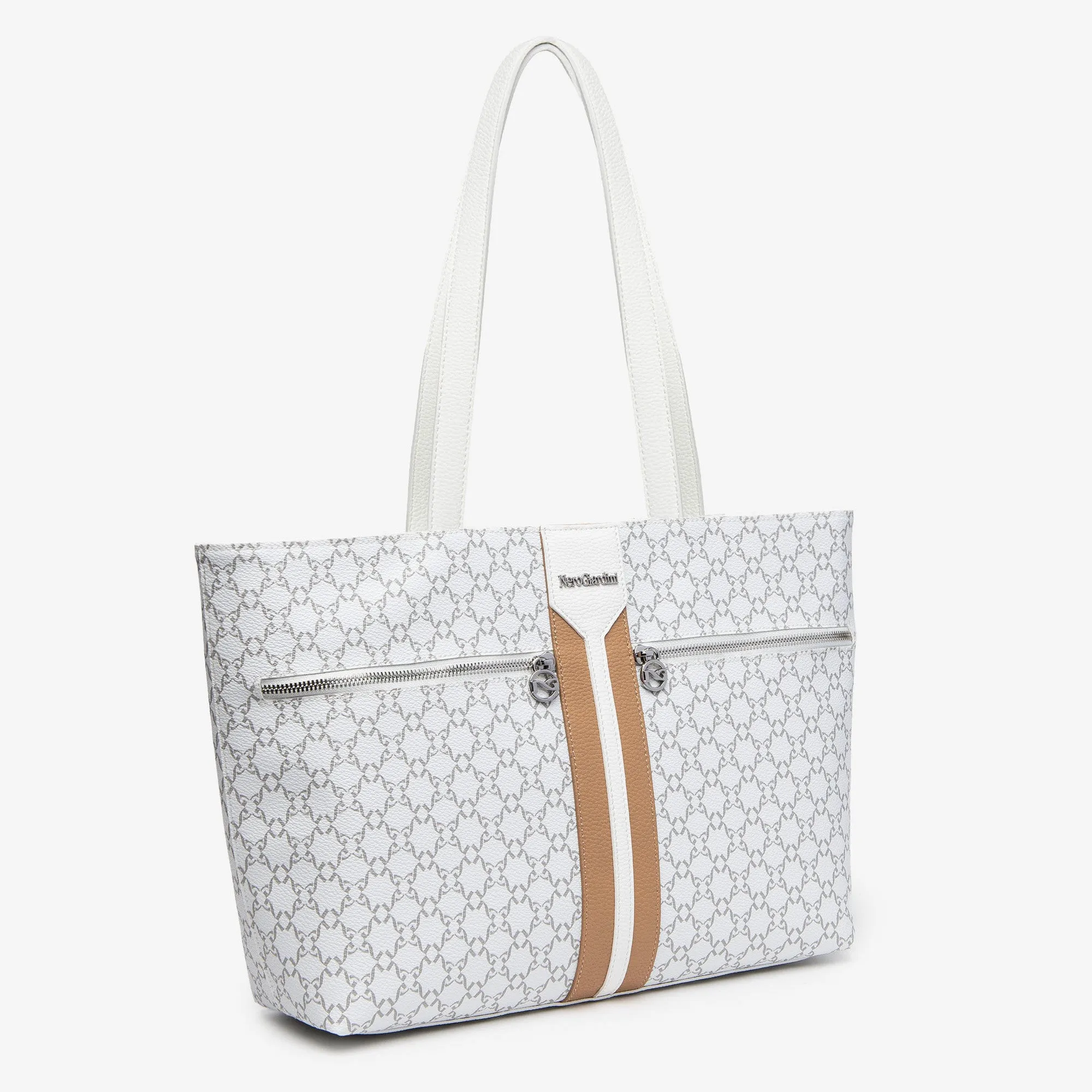 Nero Giardini borsa tote bianco E443732D707