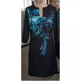 Notch Neck Dress