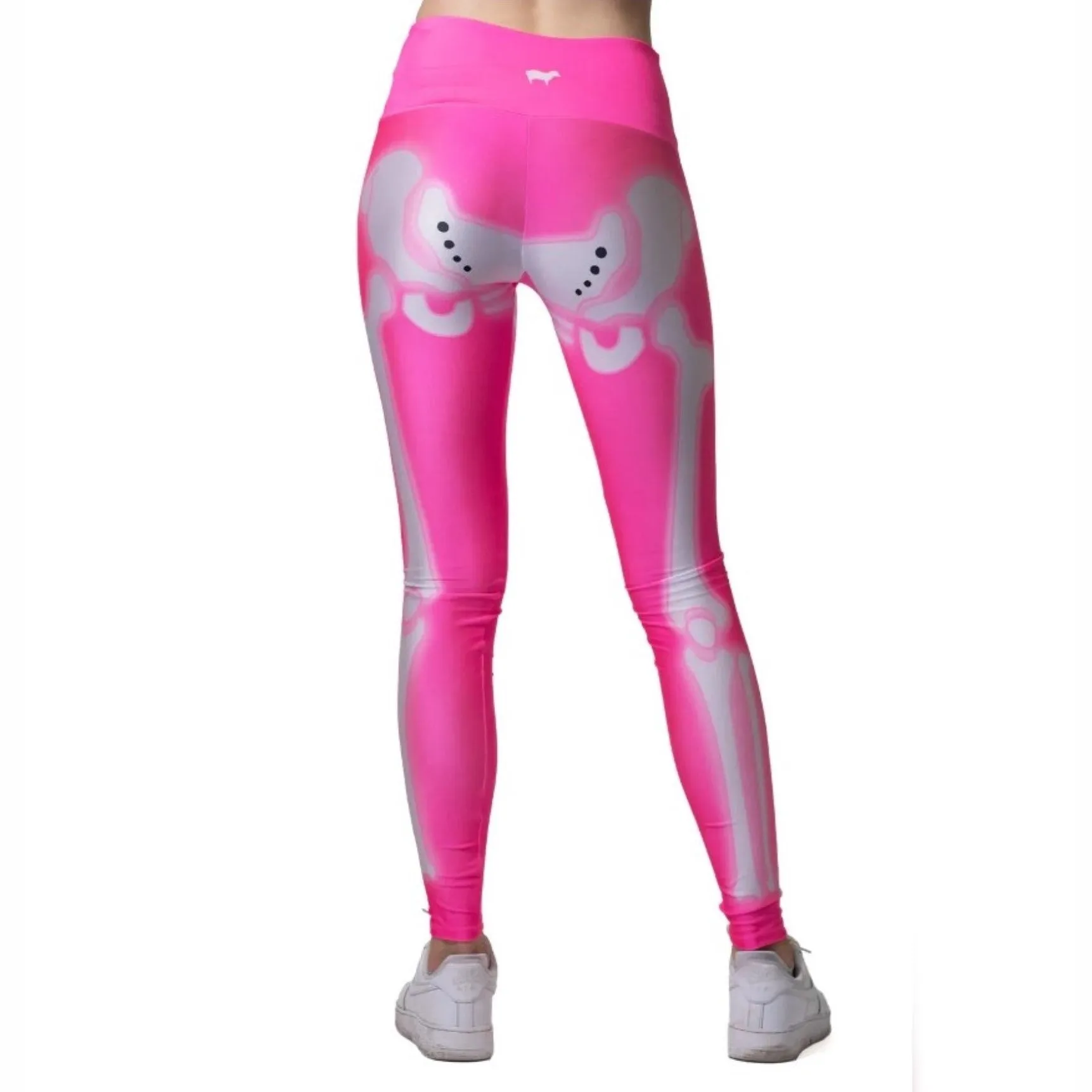 Pink Glow Skeleton Legging