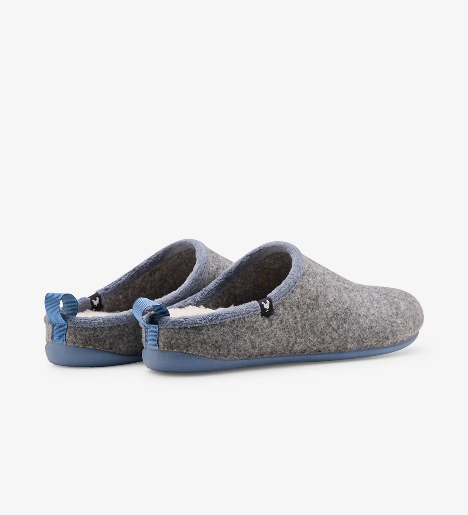 Pitas eco felt mule slippers