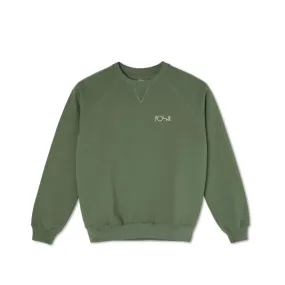 POLAR DEFAULT CREWNECK - OLIVE KHAKI