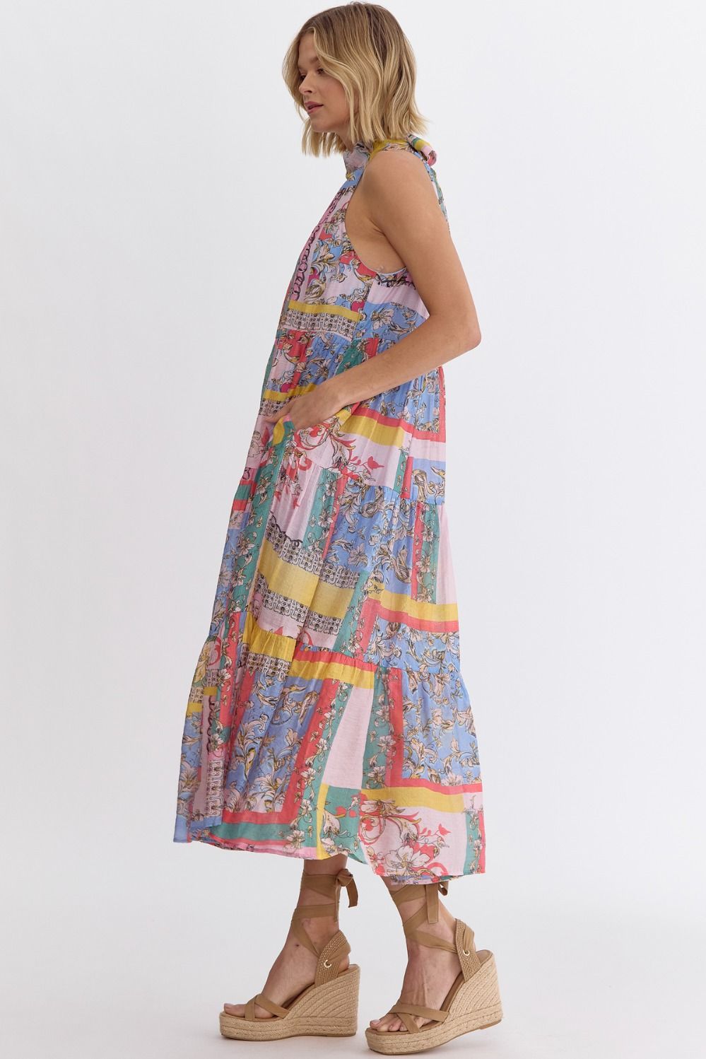 Pretty in Patchwork Dress