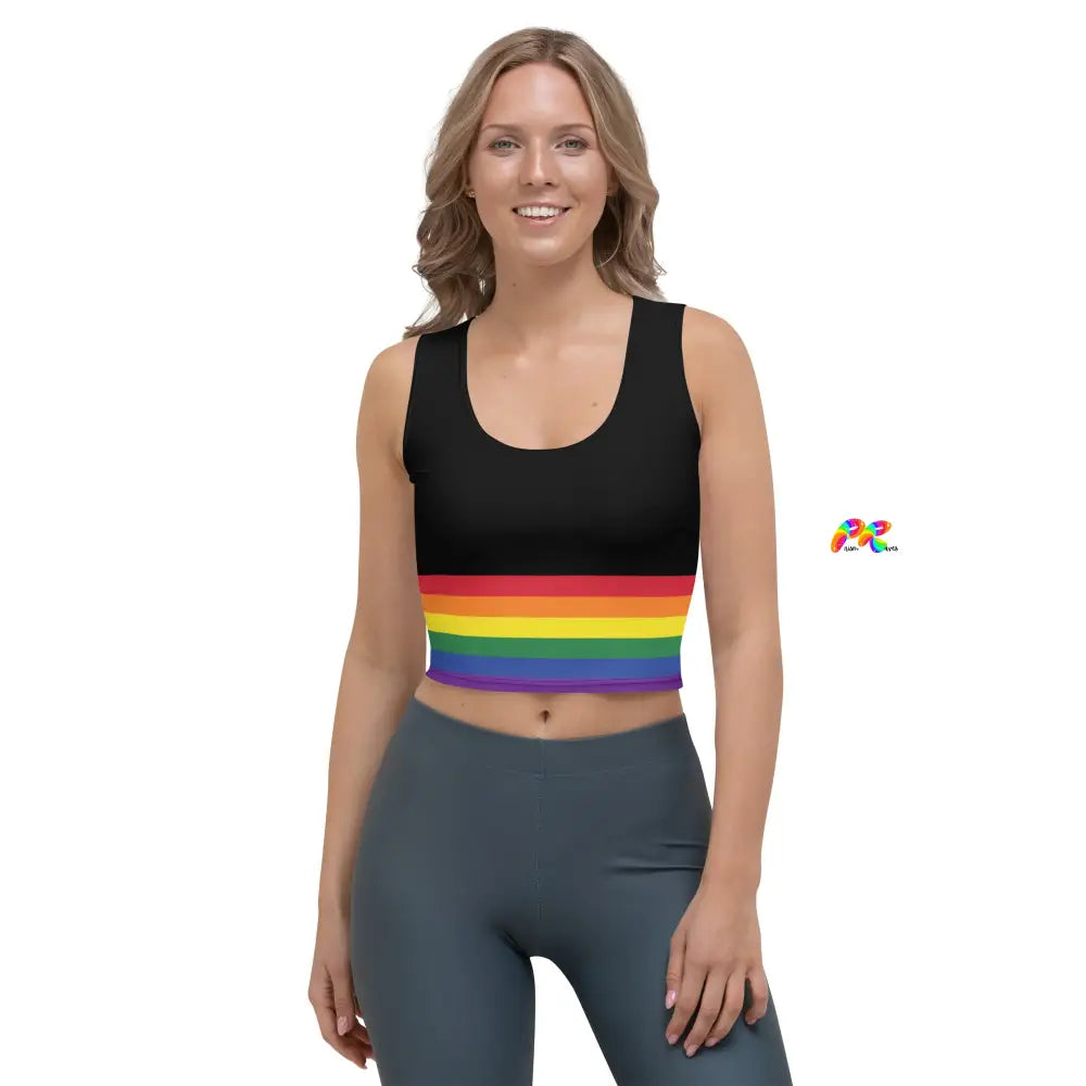 Pride Sleeveless Crop Top