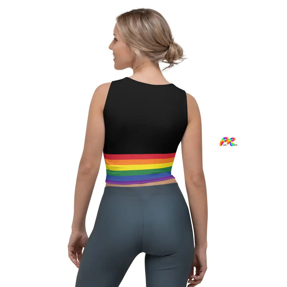 Pride Sleeveless Crop Top