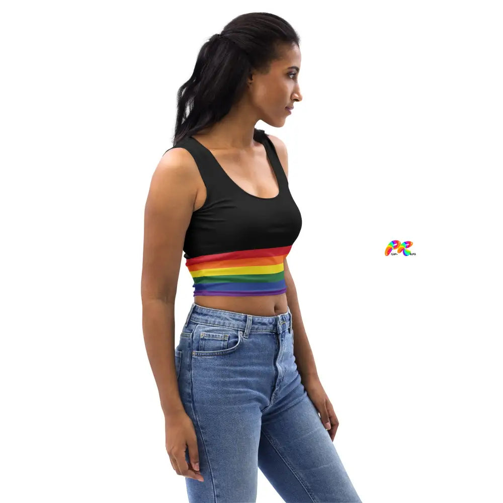 Pride Sleeveless Crop Top