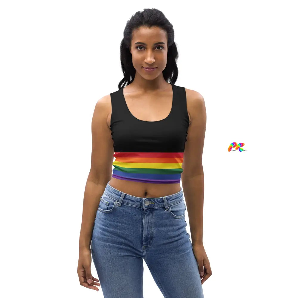 Pride Sleeveless Crop Top