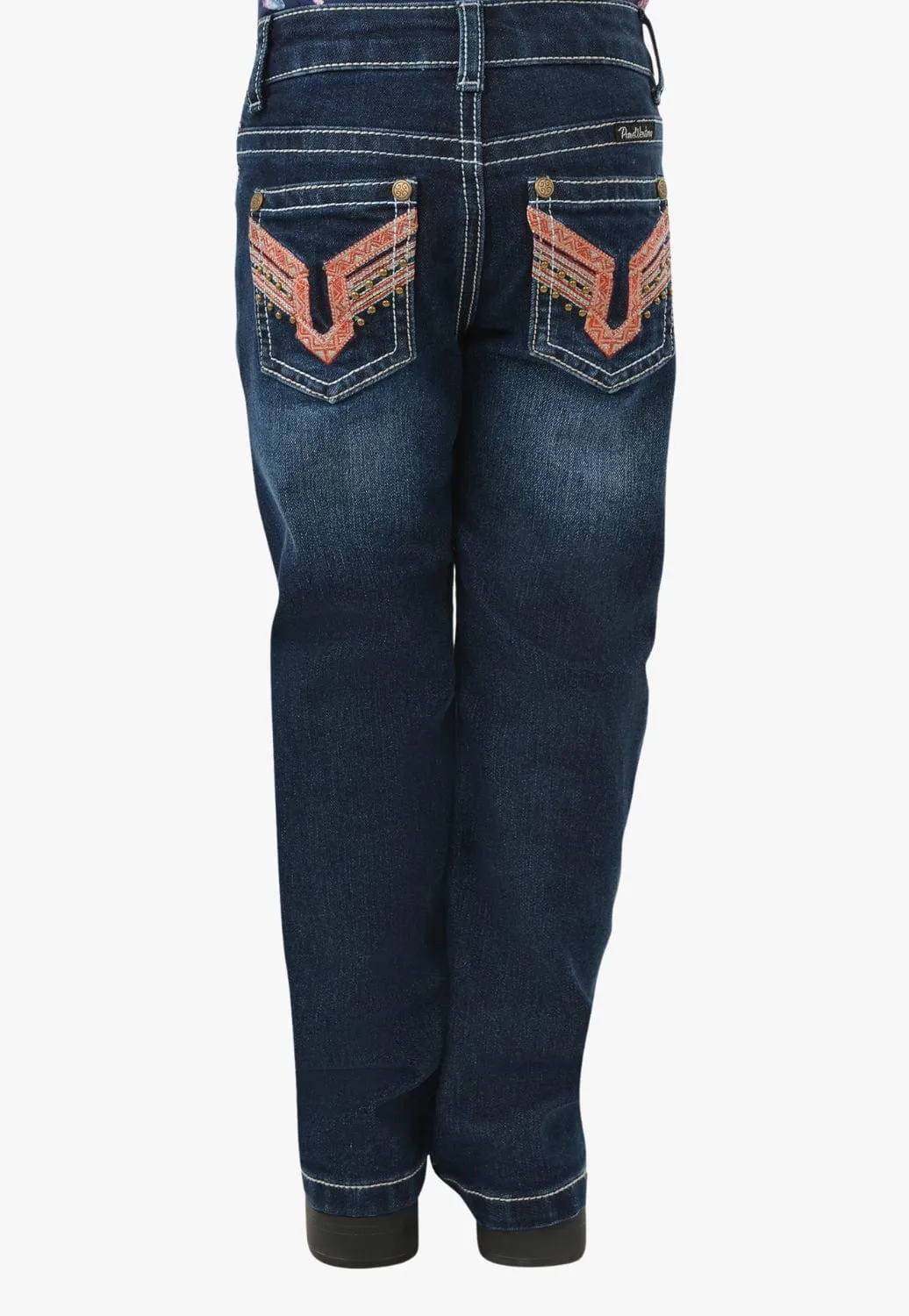 Pure Western Girls Aztec Boot Cut Jean