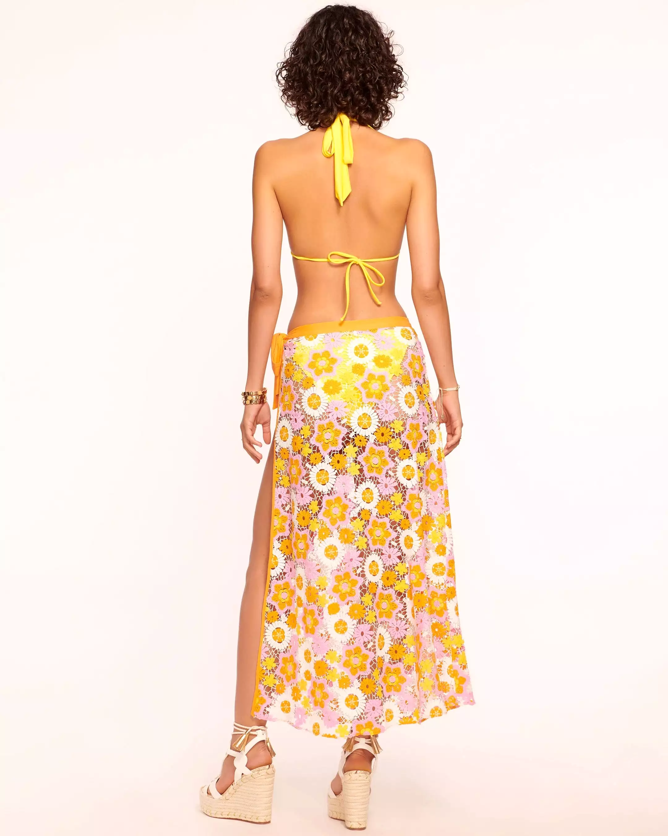 Ramy Brook - Emmy Coverup Skirt - Citrine Daisy