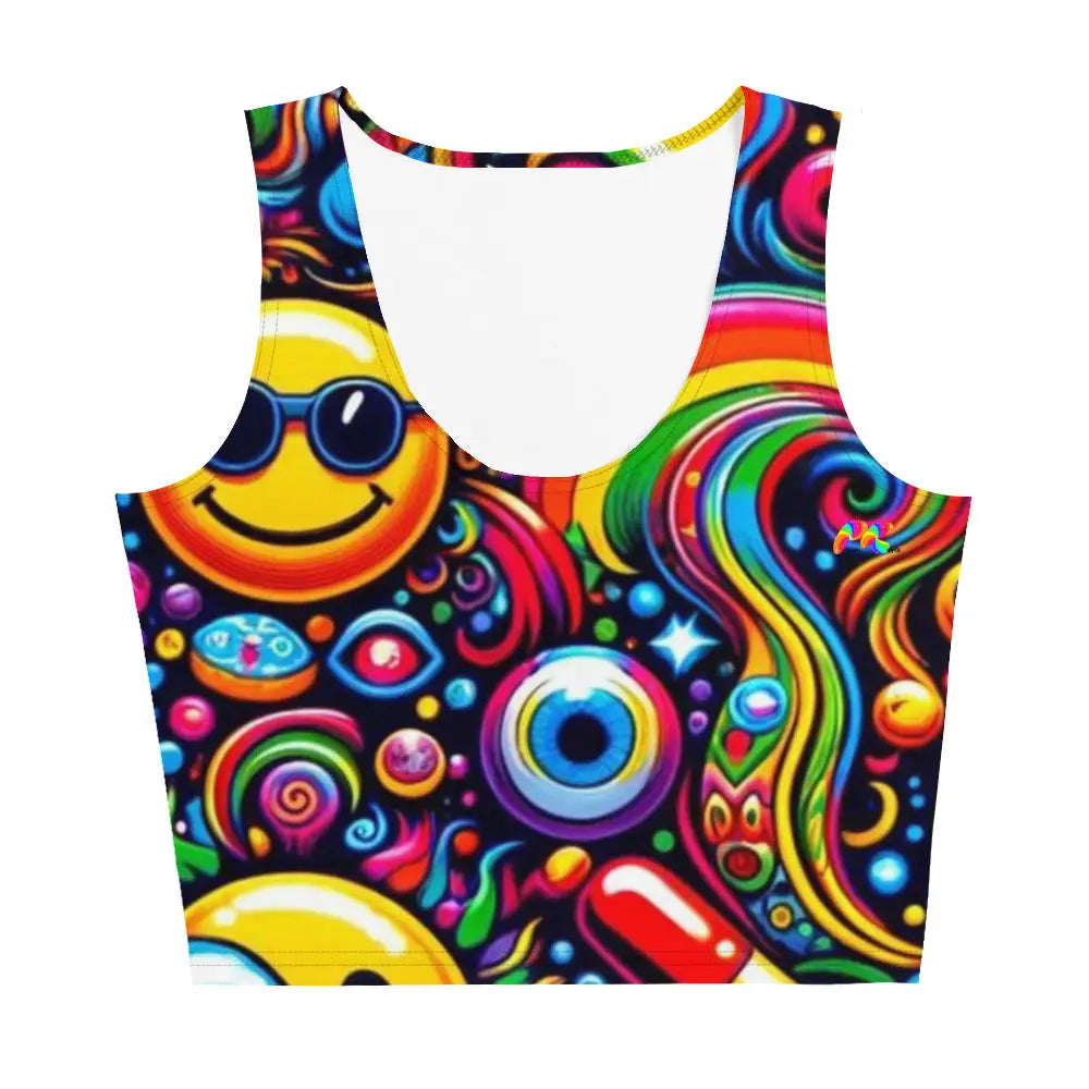 Rave Dreamscape Crop Top