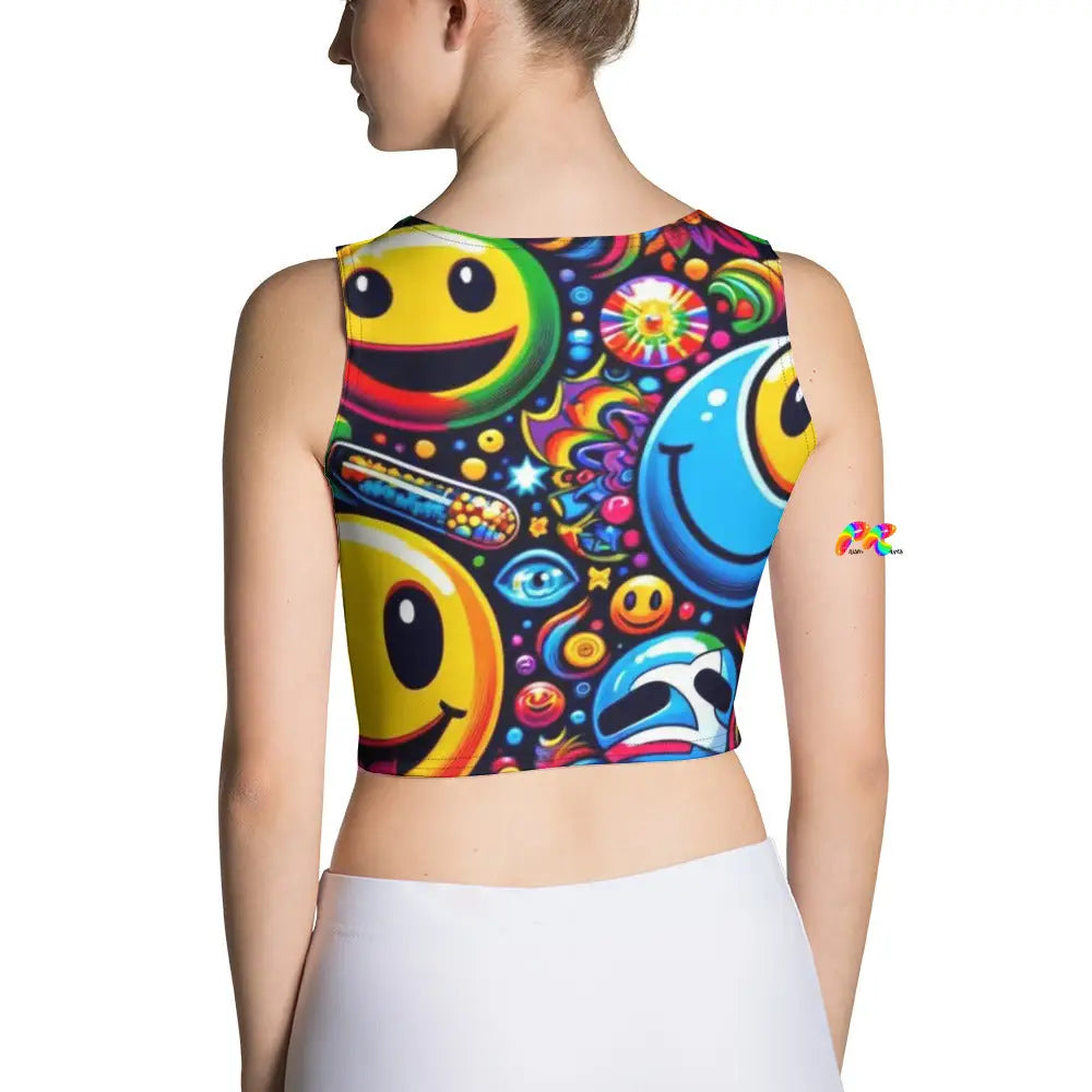 Rave Dreamscape Crop Top