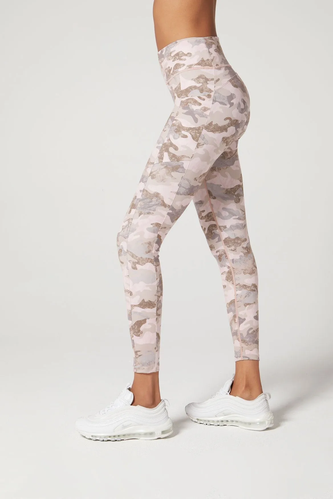 Remi Pocket Legging Cascade Camo Blush