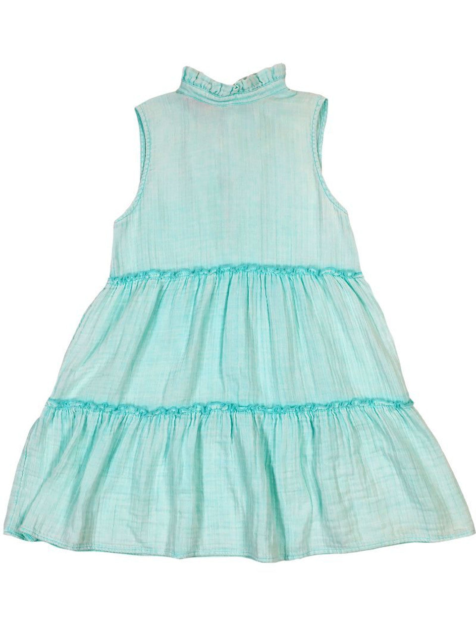 Sandra Tie Back Dress in Seafoam