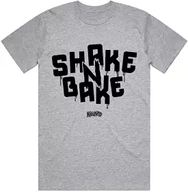 SHAKE N BAKE : Sneaker Shirt to Match : Light Grey