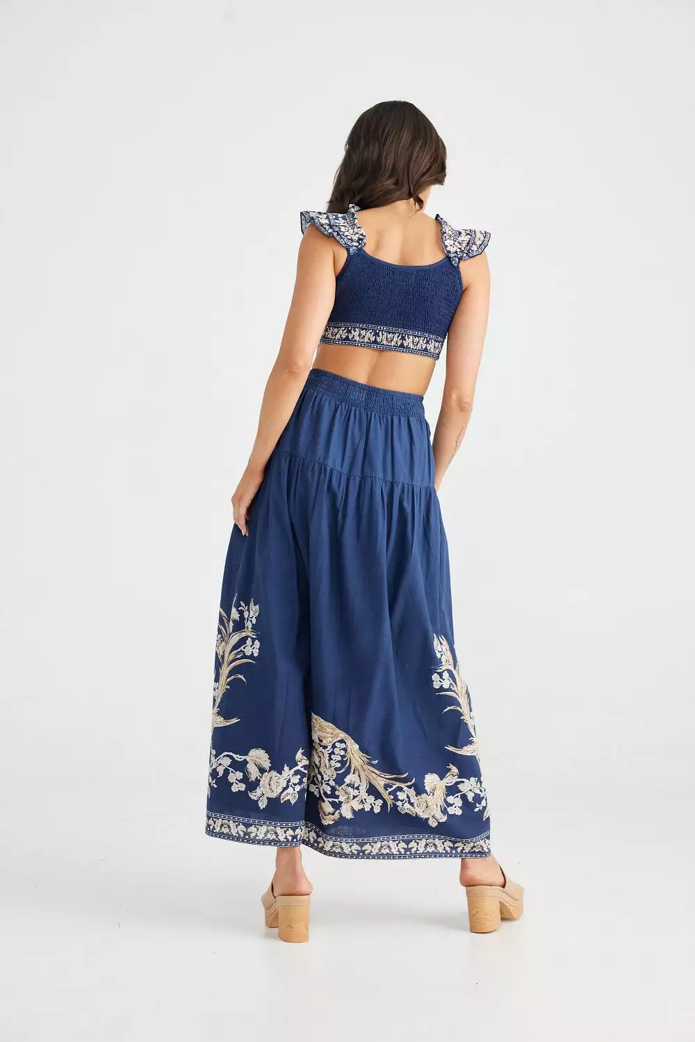 SKYLARK SKIRT EMPRESS INDIGO