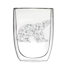 Spring Bear Double-Wall Glass