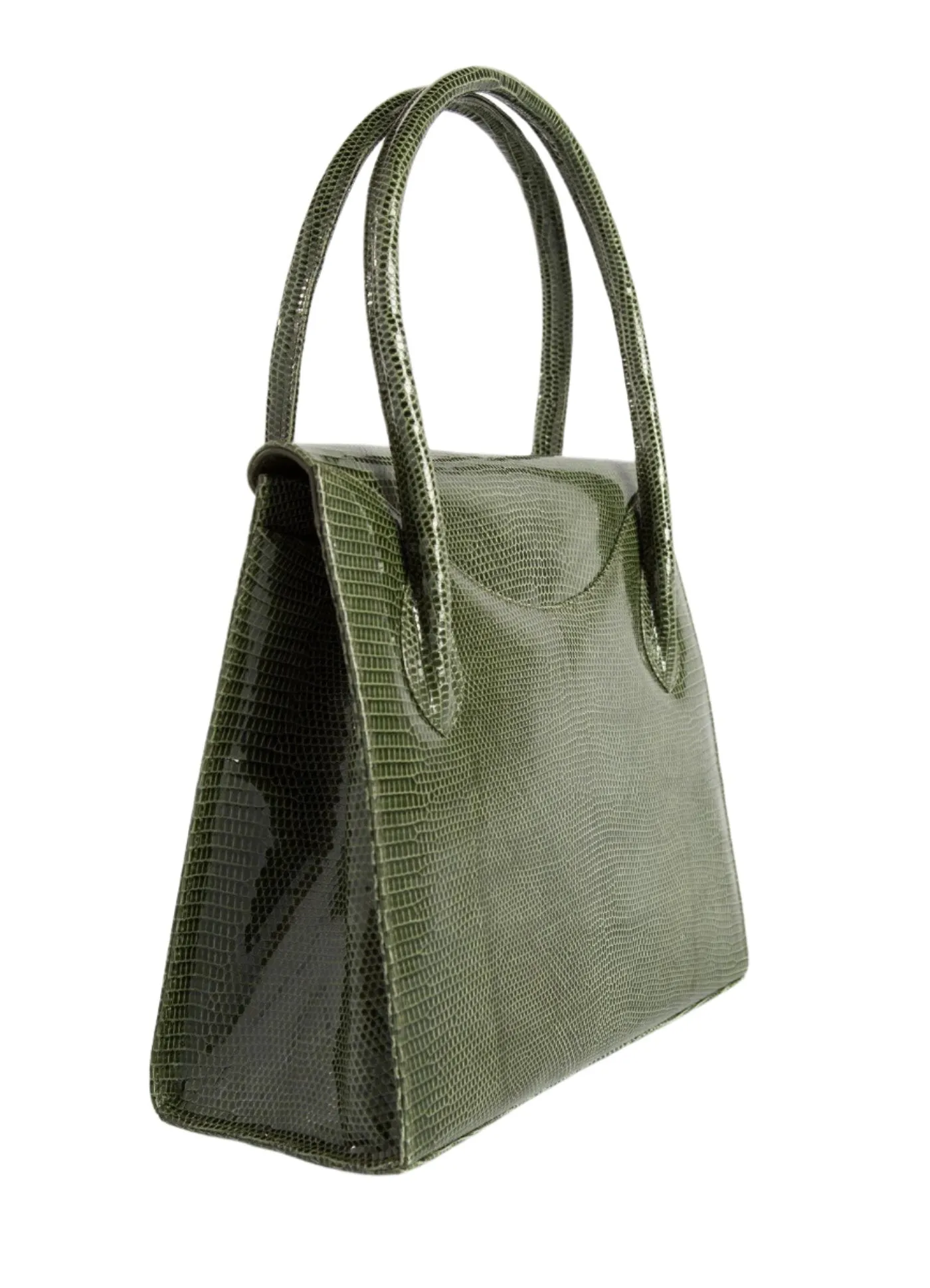 Thompson 'O' Tote - Green Exotic Lizard