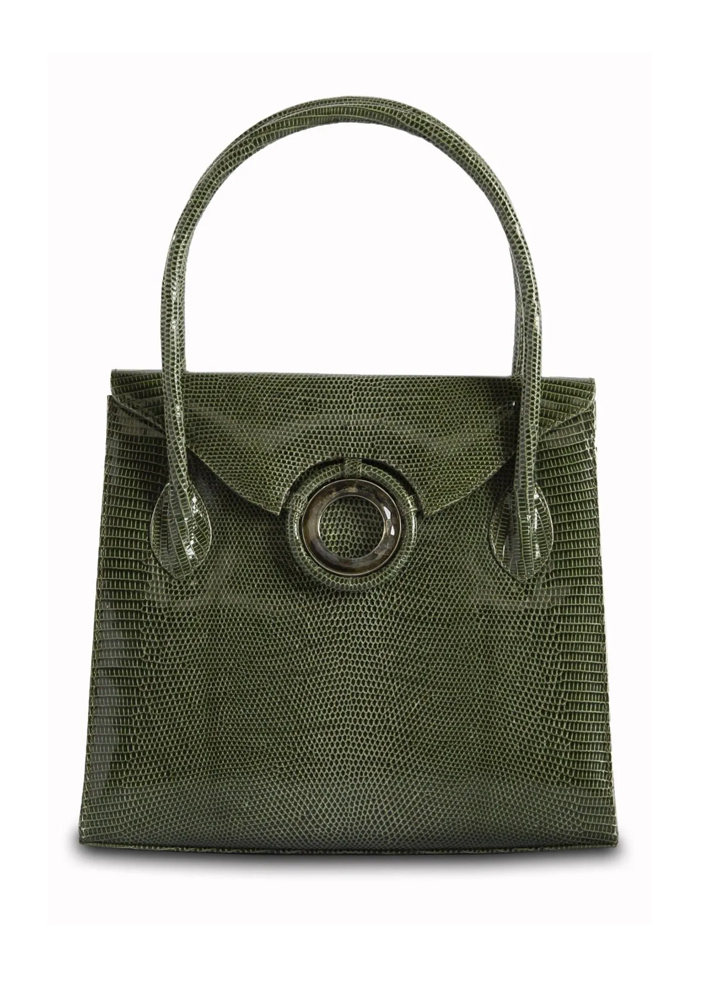 Thompson 'O' Tote - Green Exotic Lizard