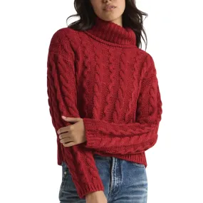 TIED TO YOU SWEATER HAUTE RED