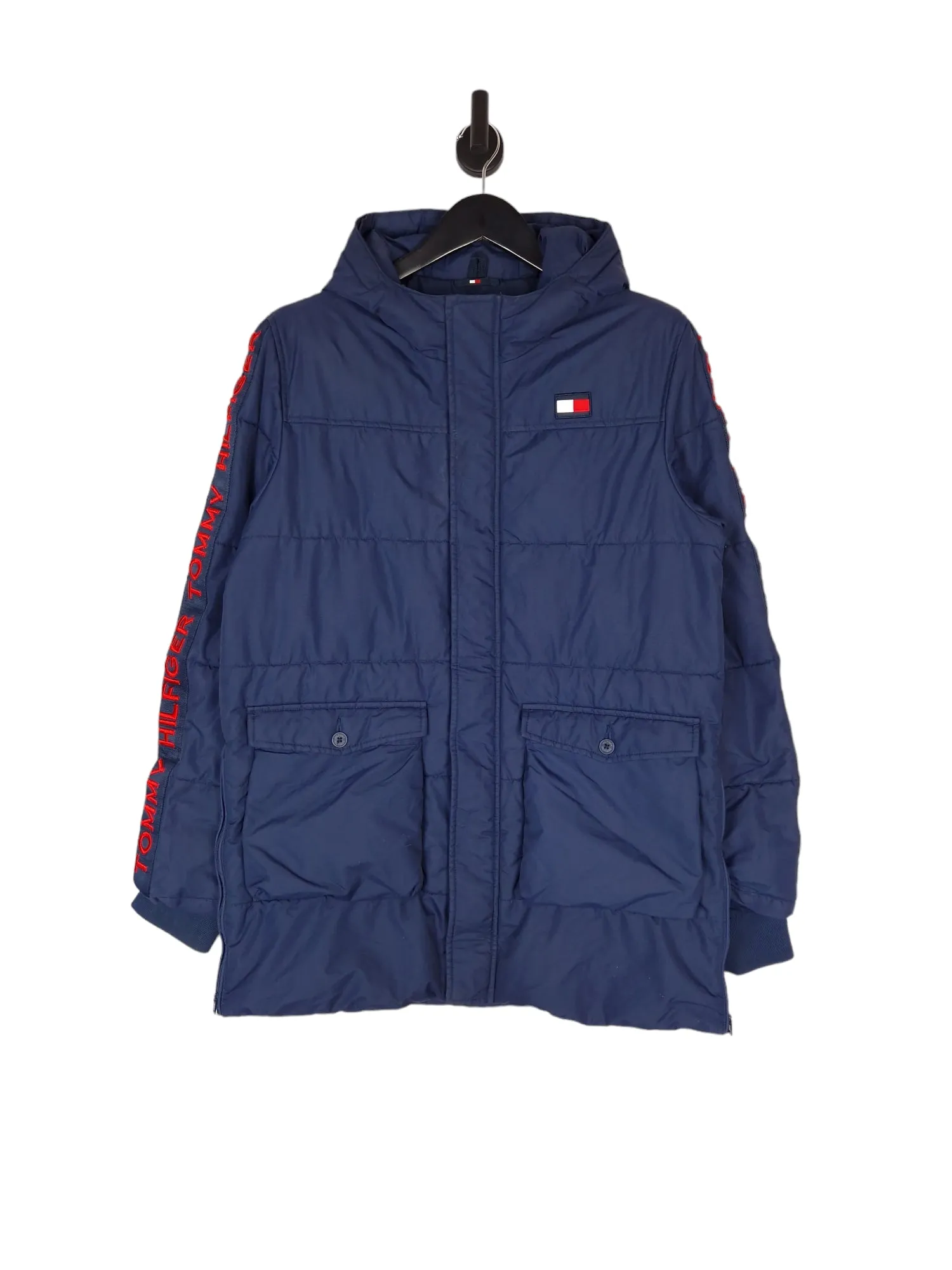 Tommy Hilfiger Hooded Puffer Jacket - Size Small