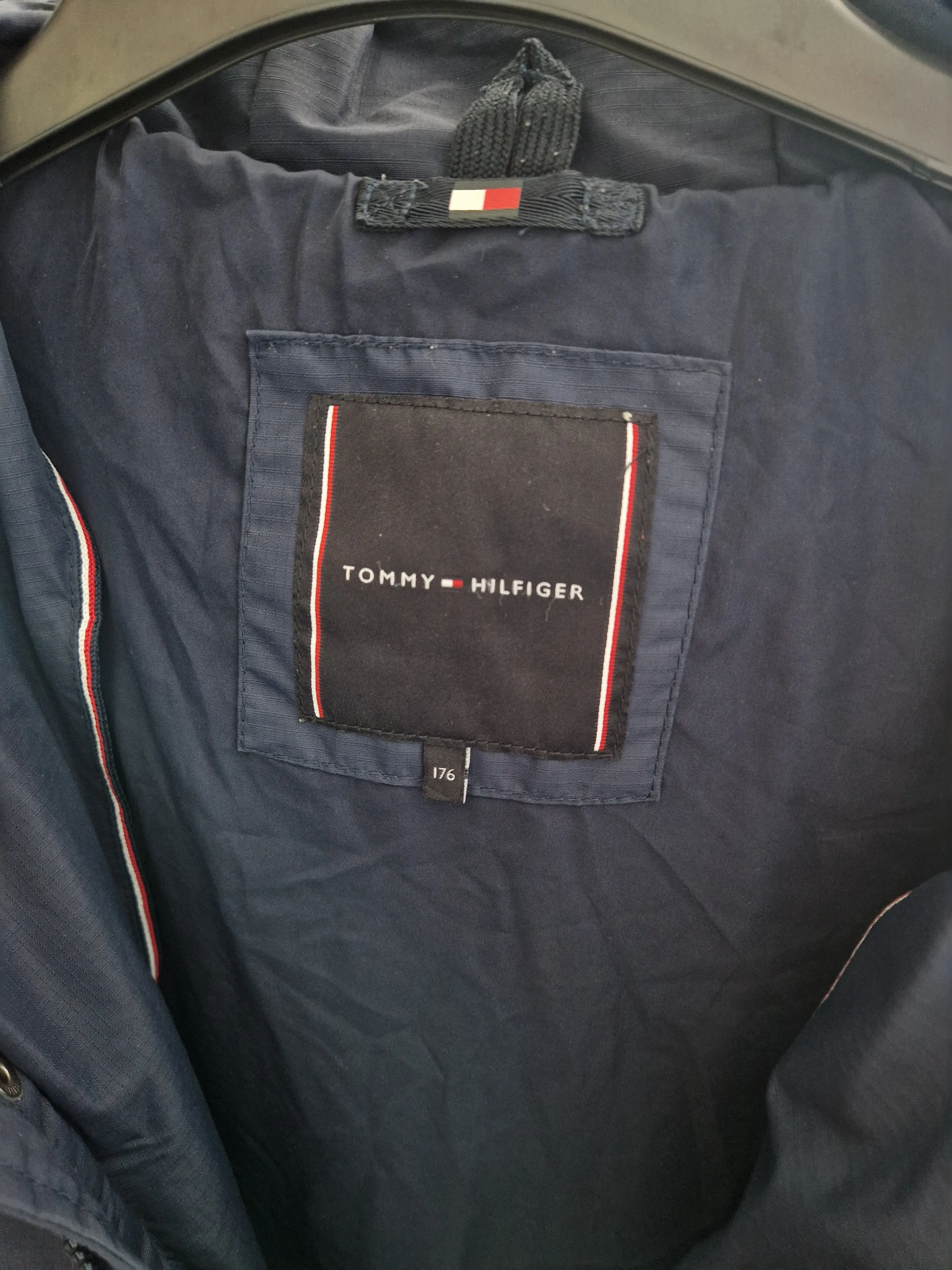 Tommy Hilfiger Hooded Puffer Jacket - Size Small