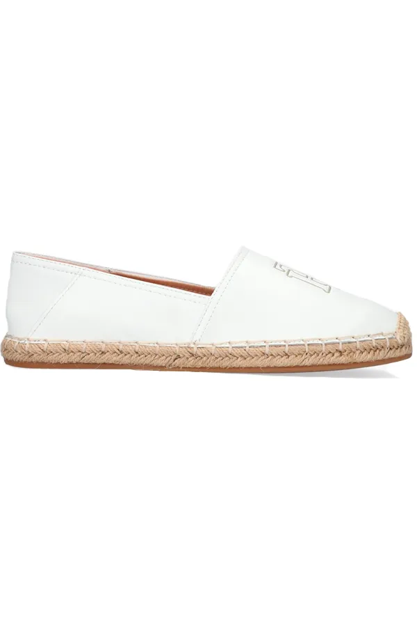 Tommy Hilfiger Women Monogram Espadrilles White