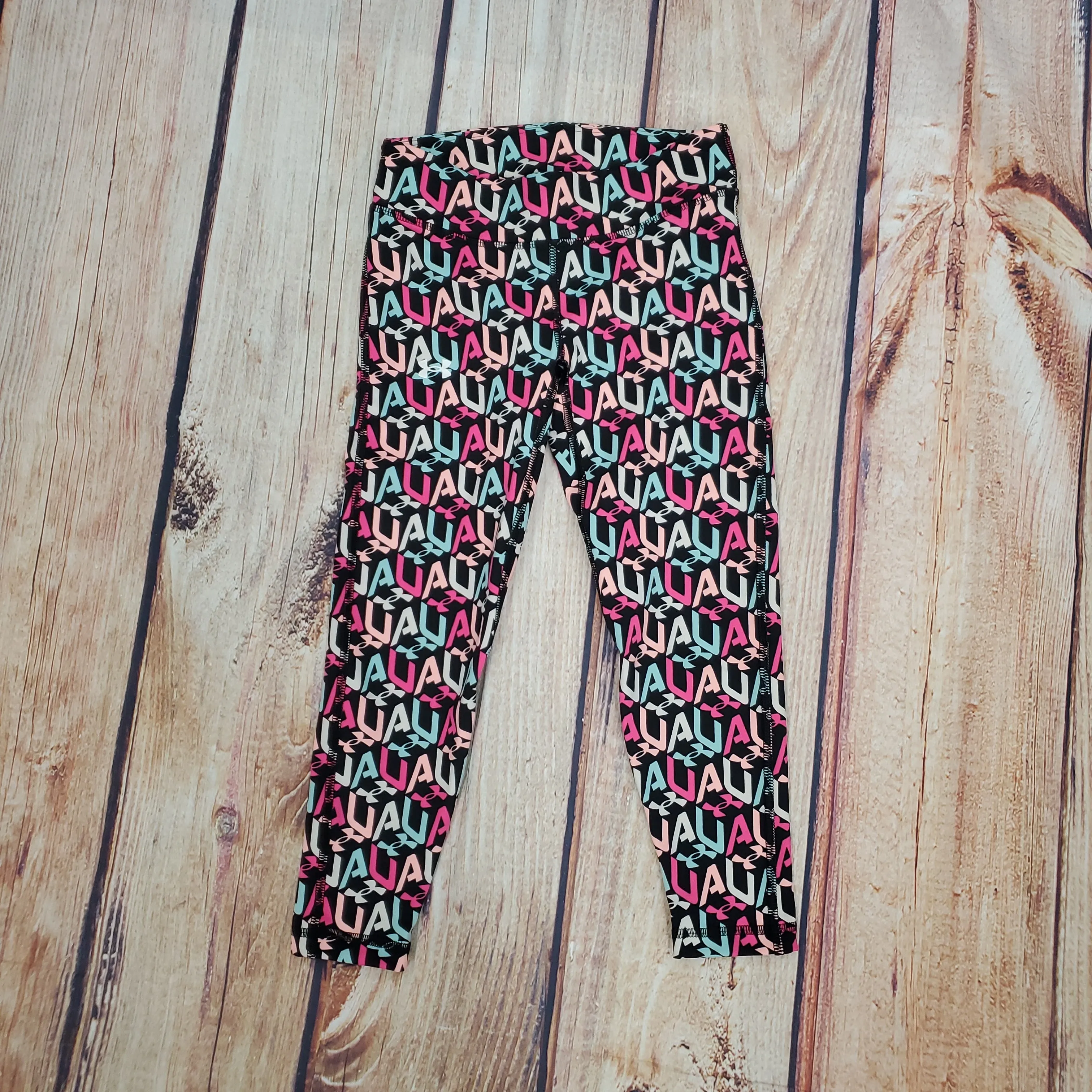 UNDER ARMOUR MOTION PRINTED CROP LEGGING