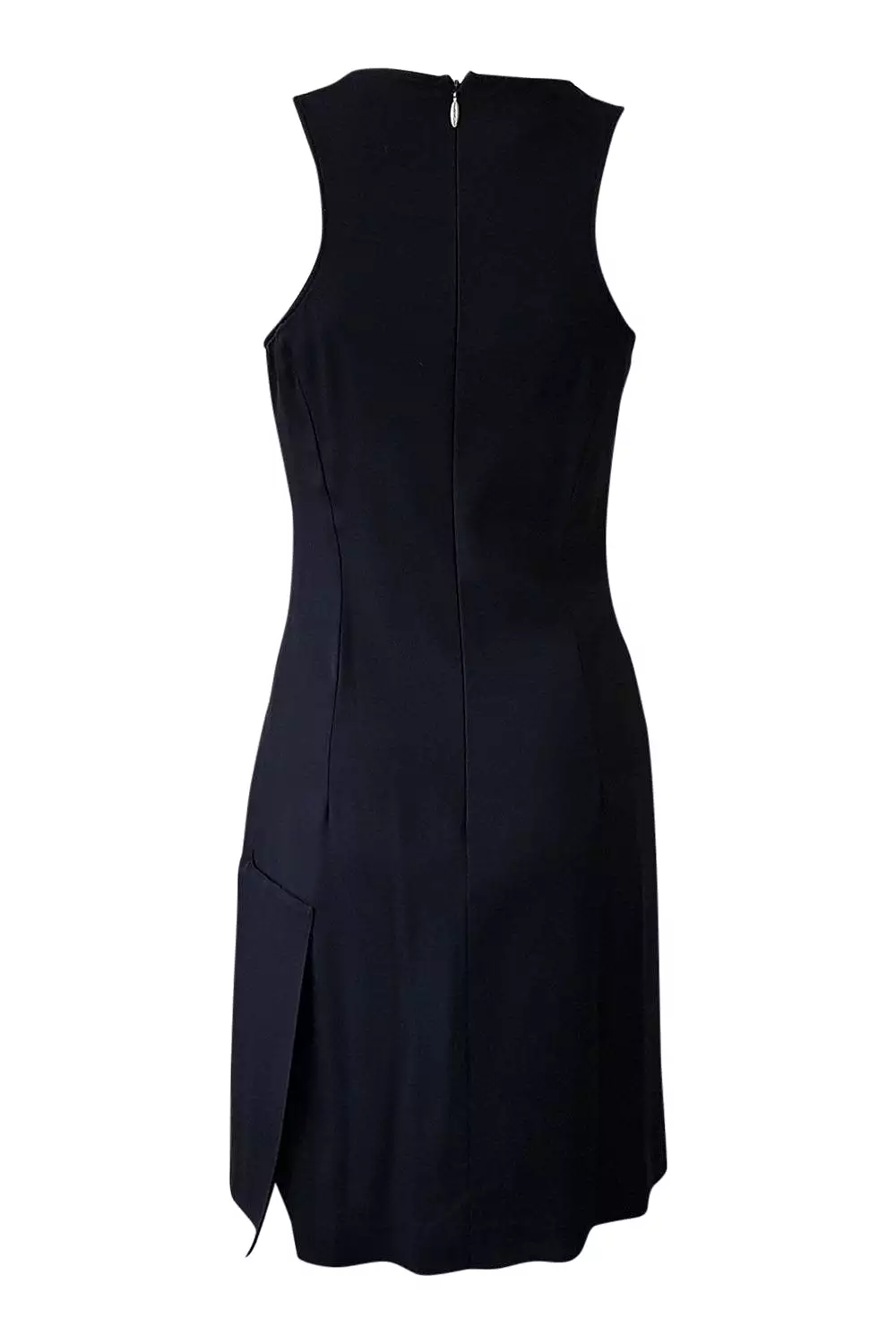 VERSACE Versus Black Racer Back Shift Dress (IT 40)