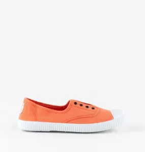 VICTORIA inglesa elastico orange pomelo toiles/espadrilles