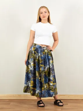 Vintage 80's Boho Women Summer Skirt