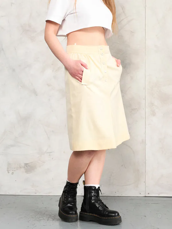 Vintage 90's Women Midi Skirt