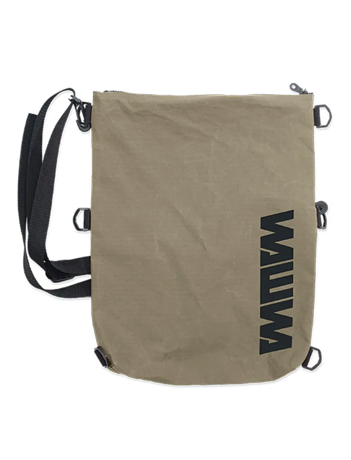 WAWWA Kartis Extendable Messenger Bag Stone Grey