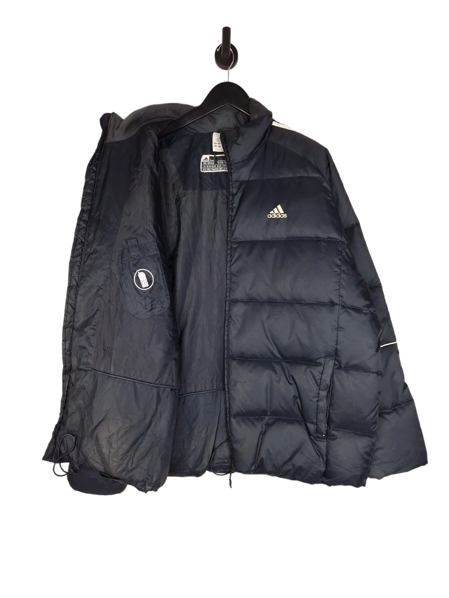 Y2K Adidas Puffer Jacket - Size XL