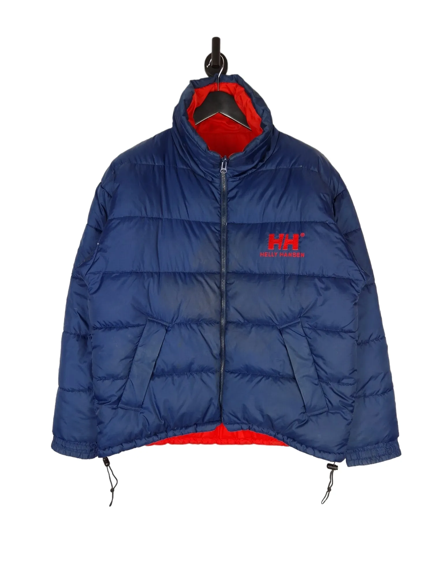 Y2K Helly Hansen Reversible Puffer Jacket - Size Large