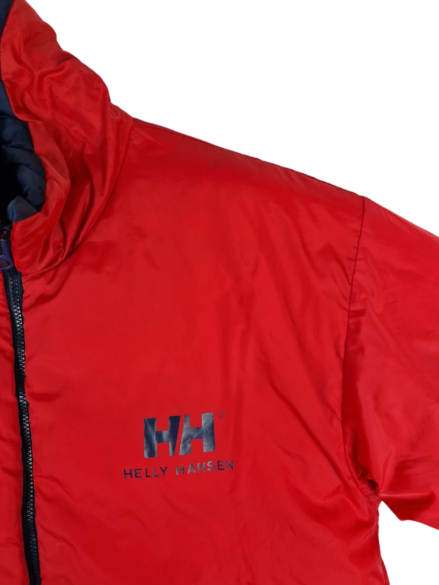 Y2K Helly Hansen Reversible Puffer Jacket - Size Large