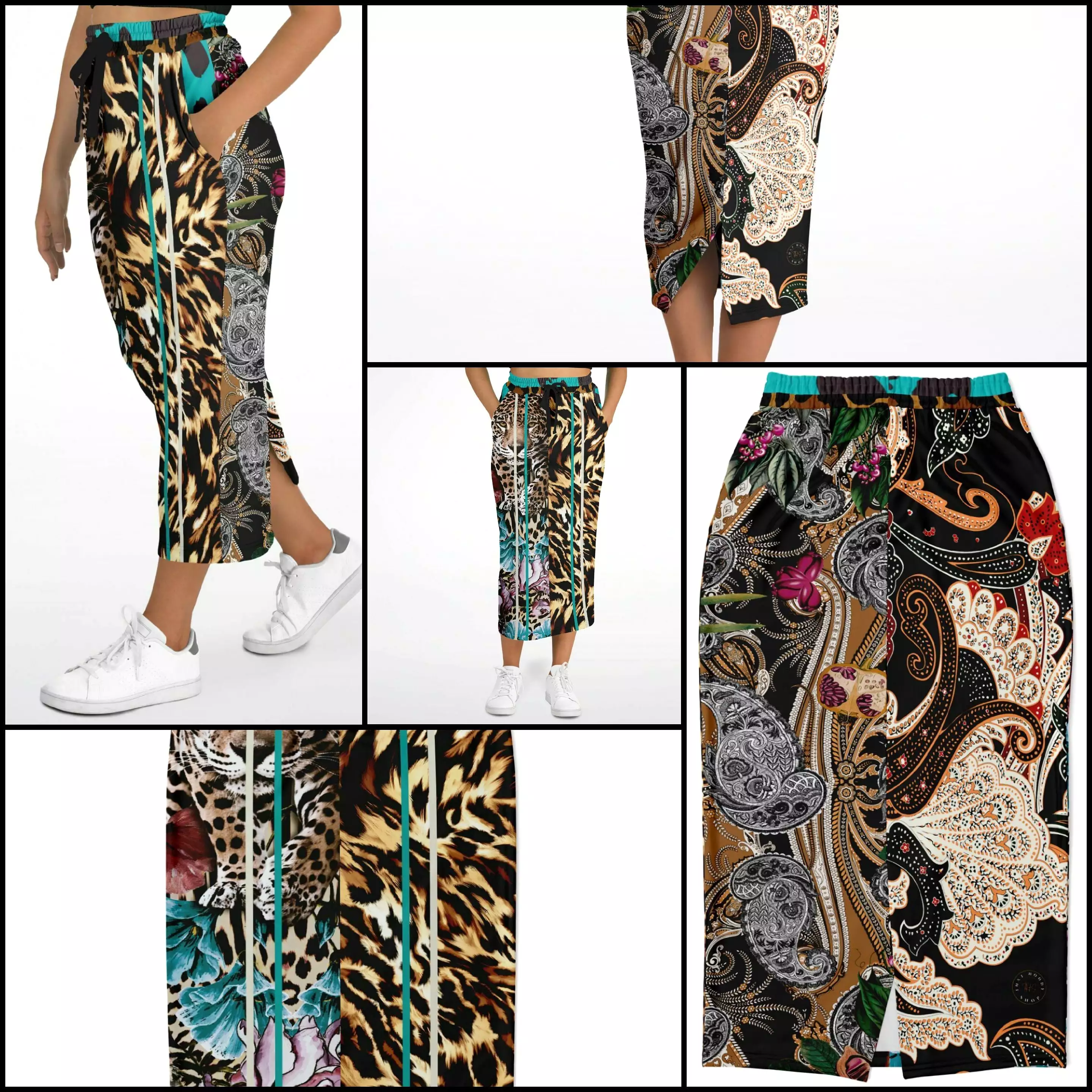 Zambia Eco-Poly Long Pocket Skirt